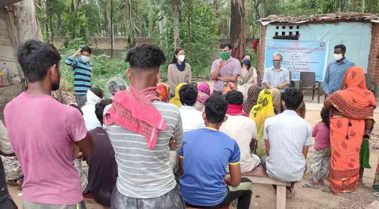 PU holds workshop on drug de-addiction for the construction workers