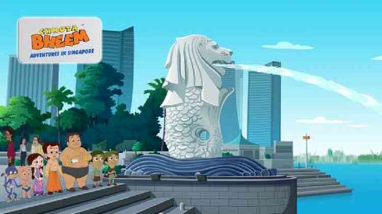 Singapore Tourism Board, in partnership with Voot Kids, presents “Chhota Bheem – Adventures in Singapore”