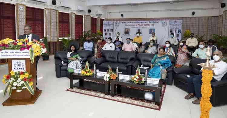 IIM Sambalpur begins its virtual induction week with 48 per cent female students in its flagship MBA degree program