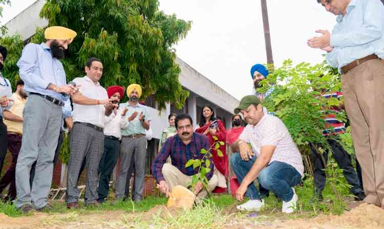 IKGPTU will establish “Mini Forests” in its all campuses: VC Prof. (Dr.) Ajay K. Sharma 