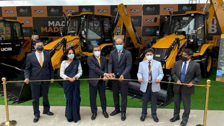 JCB India introduces its new range of CEV Stage IV compliant wheeled construction equipment vehicles
