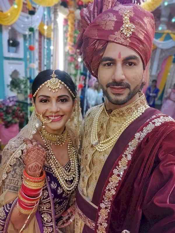 Grand wedding of Agni and Garima in Sony SAB’s Kaatelal & Sons