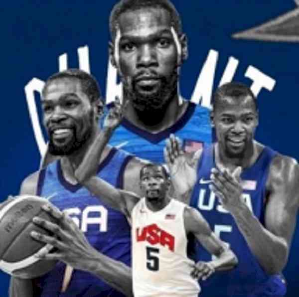 Basketball player Durant becomes USA's top scorer at Olympics