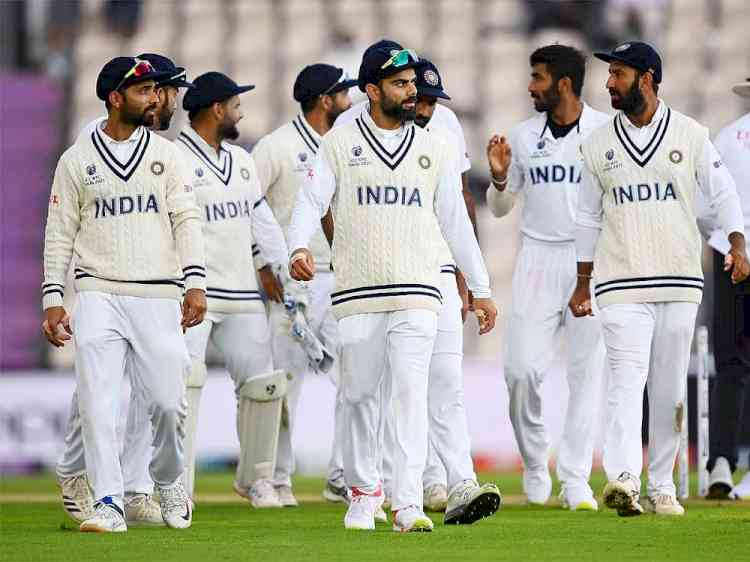 Indian team reaches Nottingham ahead of Test series against England