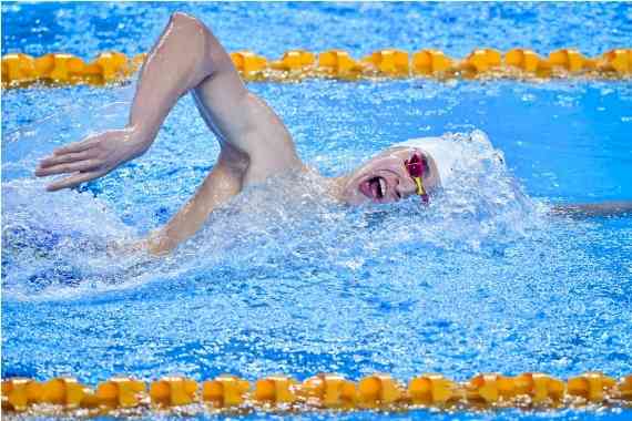 Olympics: Dressel wins fourth personal gold in men's 50m freestyle