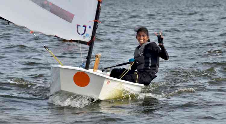 Hyderabadi girls rule water on the day two of Monsoon Regatta National Ranking Championship.