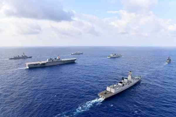 Indian Navy task force in South China Sea, Western Pacific for 2 months