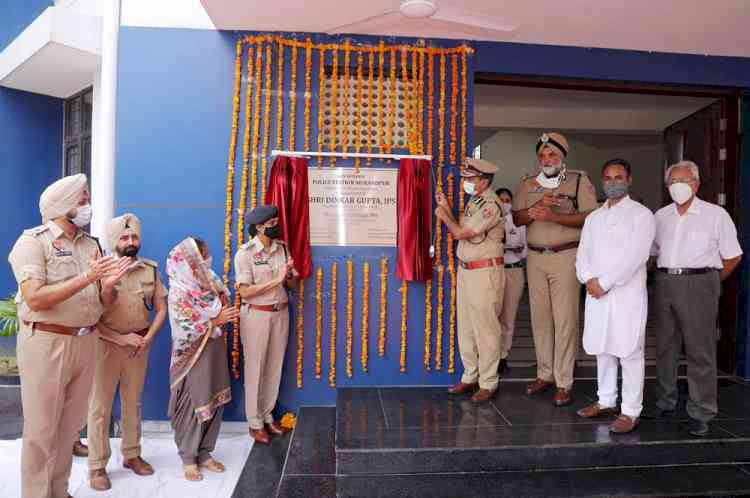 DGP Punjab inaugurates projects for holistic development of police infrastructure in SBS Nagar