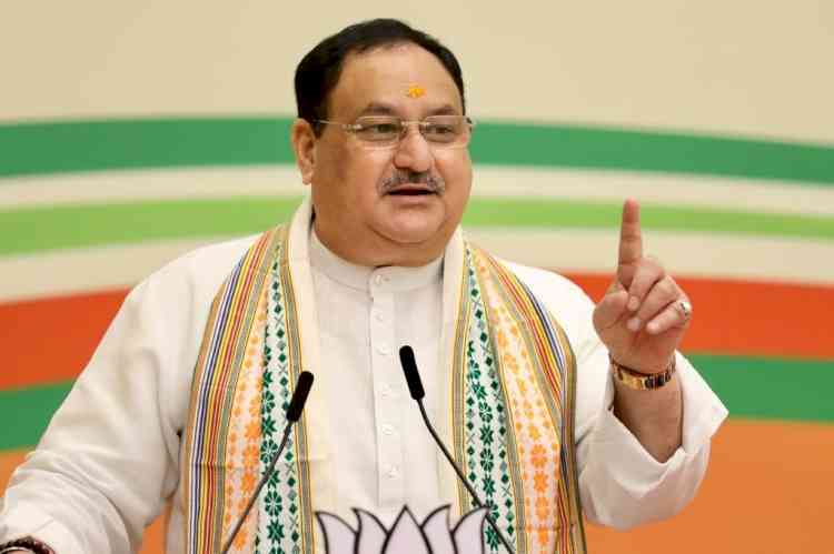 Reply to Oppn with facts, point out achievements to public: Nadda to BJP workers