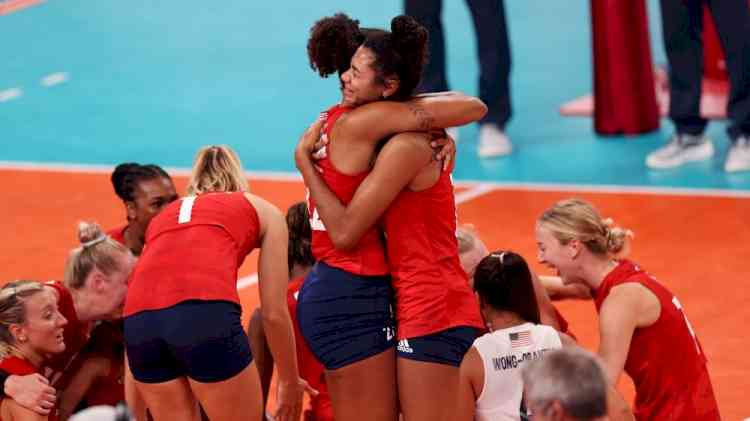 US sweep Brazil to win their first women's Olympic volleyball gold
