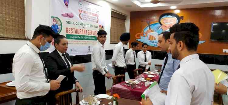 CT Educational Society hosts state level skill competition 2021 on restaurant service