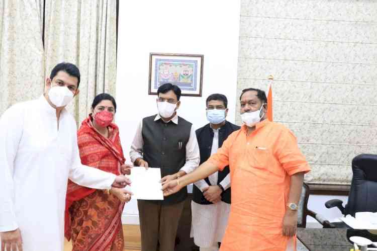 BJP MPs seek implementation of Ayushman Bharat scheme in Odisha