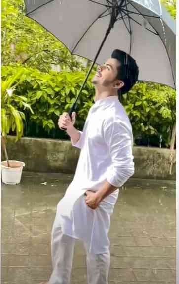 I have always enjoyed dancing in the rain and still continue to do even while shooting on sets