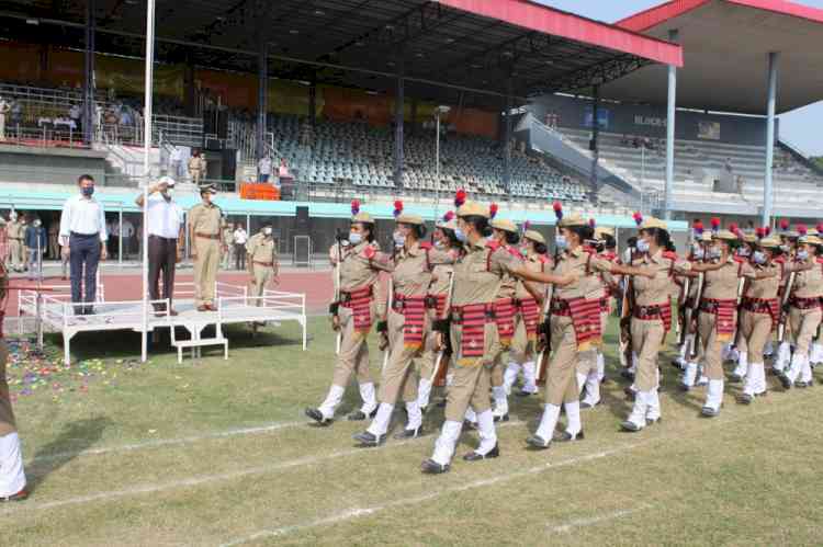 DC inspects full dress rehearsal of 75th Independence Day function