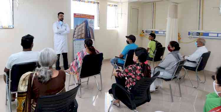50 people attend health sessions on back pain