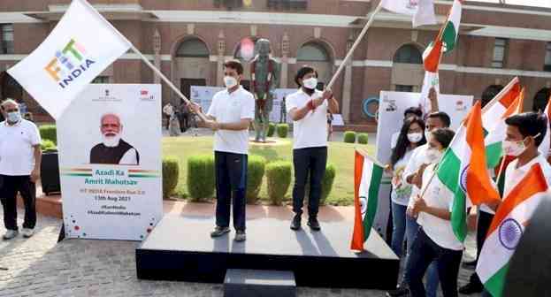Thakur launches Fit India Freedom Run 2.0 to celebrate 75 years of Independence