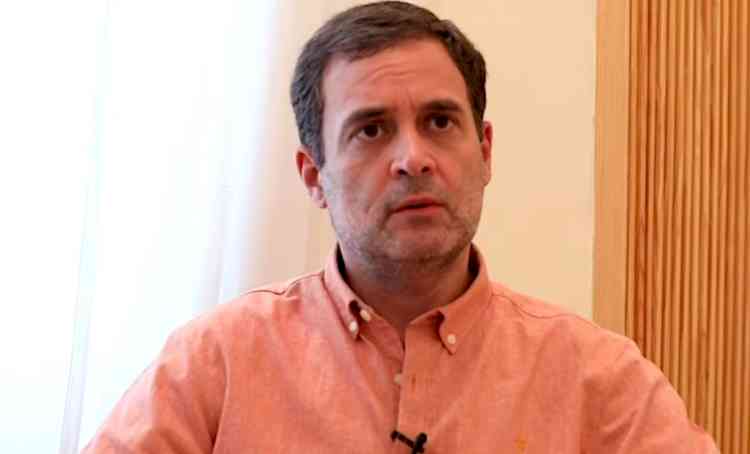 Blocking my Twitter account is interference in political process: Rahul Gandhi