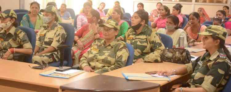 One Day Workshop for BSF (Women) Personnel at PU