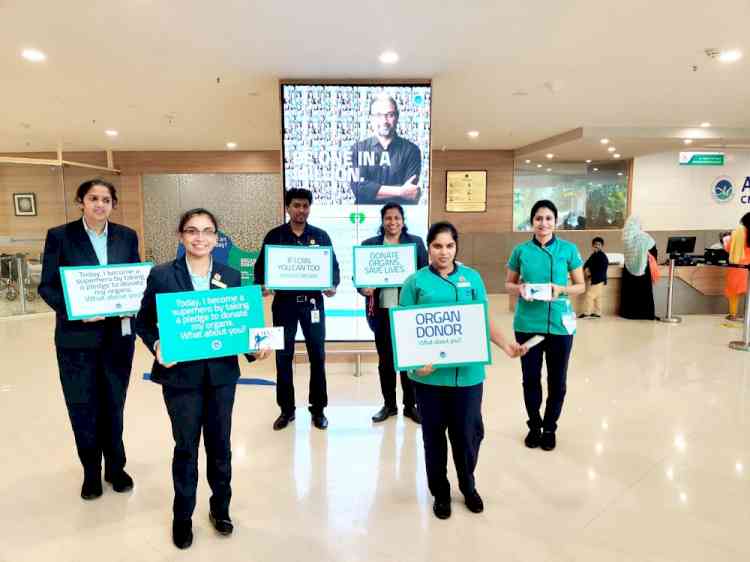 Aster CMI Hospital organizes Organ Donation Pledge Program
