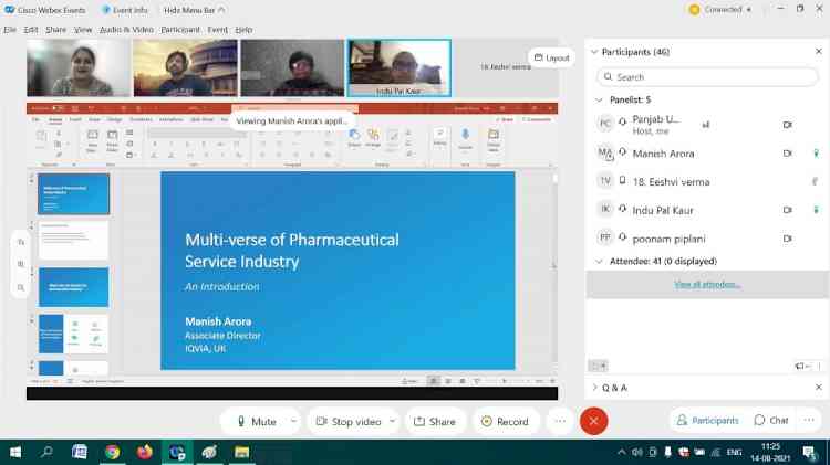 UIPS held webinar on pharma service industry