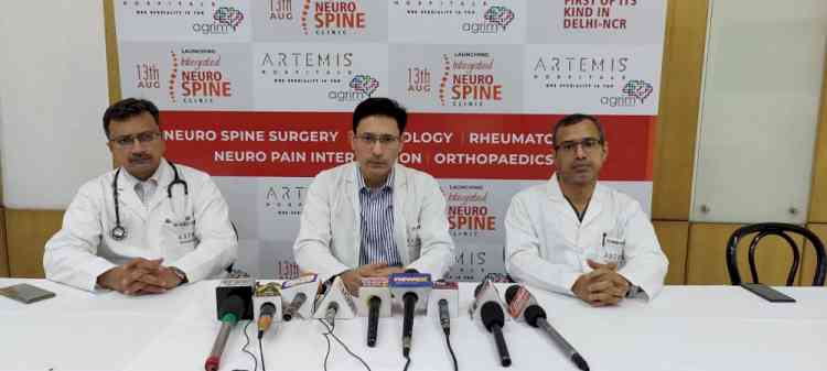 Artemis Hospitals launches one-of-its-kind integrated neuro spine clinic