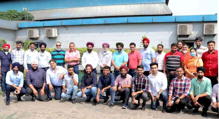 CICU-YBLF Members visit of Vardhman Special Steels Ltd