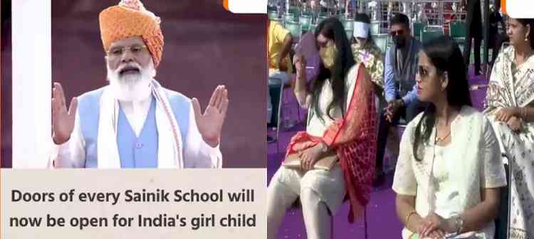 Doors of Sainik schools to open for girls also: PM Modi