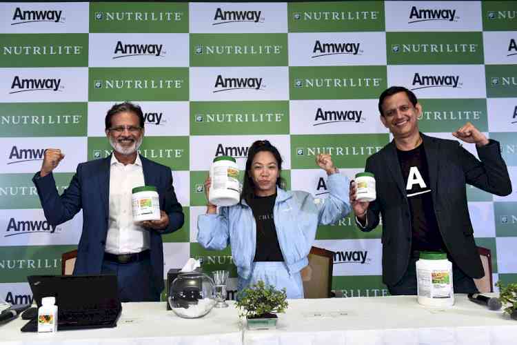 Amway India onboards Olympic medalist Saikhom Mirabai Chanu as the brand ambassador for its Nutrilite range