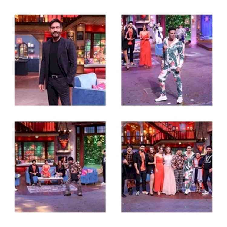 'The Kapil Sharma Show' returns with Akshay Kumar, Ajay Devgn