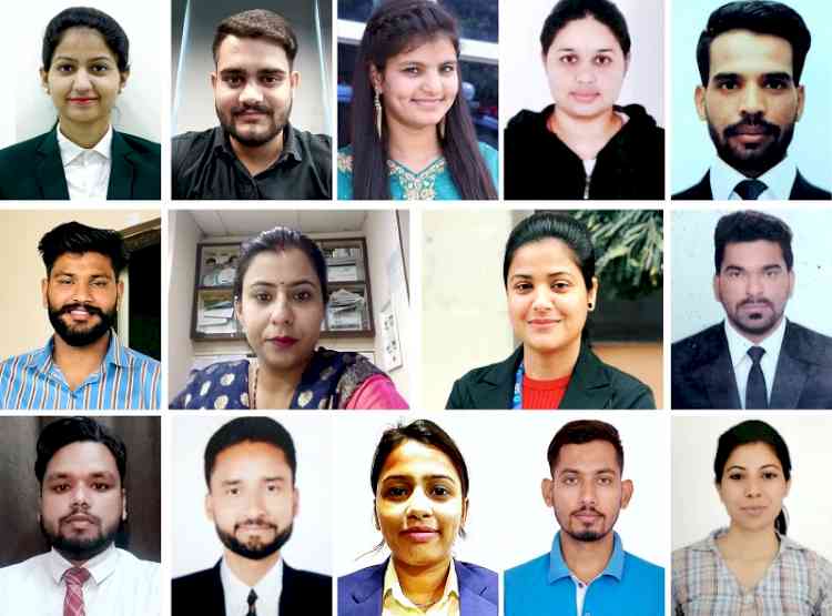Students placed at top notch posts to bring pride to DIPS IMT 