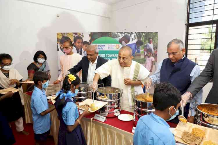 Akshaya Patra’s 58th Kitchen, sponsored by HAL, Inaugurated in Jalahalli, Bengaluru