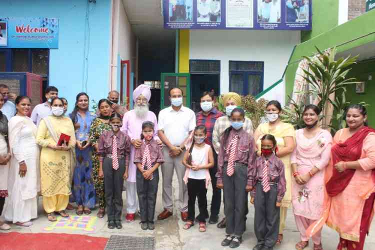 DC inaugurates library at NCLP School