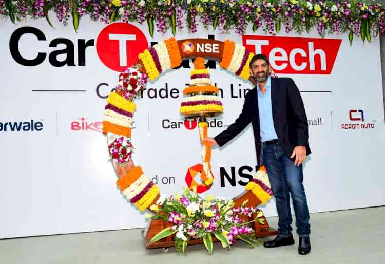 IPO of CarTrade Tech Limited listed on Bourses