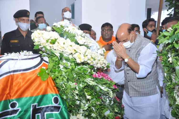 Rajnath pays tributes to Kalyan Singh