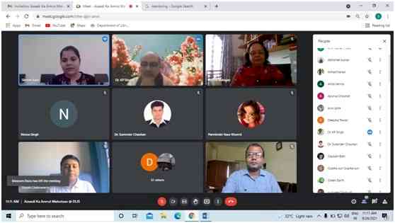PU Department organized national webinar 