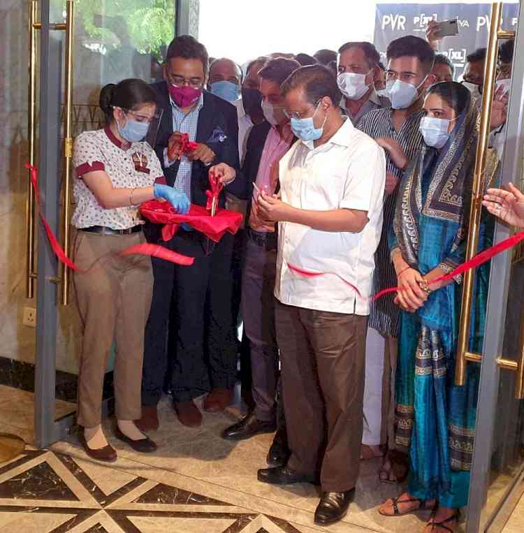 Delhi CM Kejriwal launches PVR Cinemas' Urban Placemaking Initiative