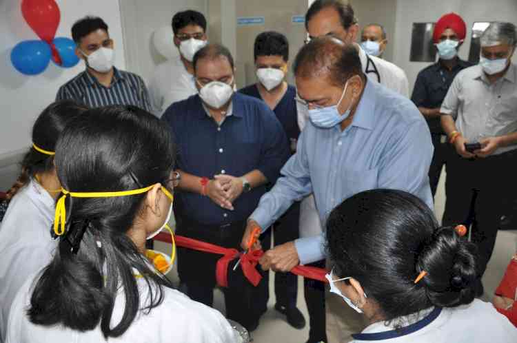 Inauguration of new psychiatry and de-addiction ward at DMCH