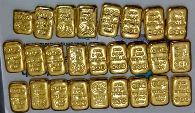 Man held at Chennai airport for smuggling gold