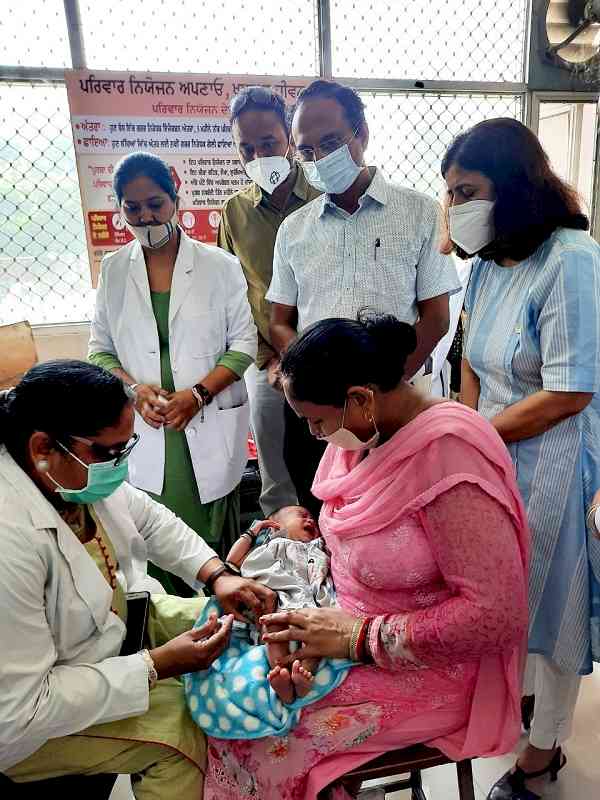 PCV immunization drive starts in Ludhiana
