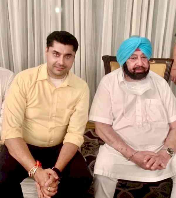 PYDB Chairman Bindra meets Chief Minister Capt Amarinder Singh