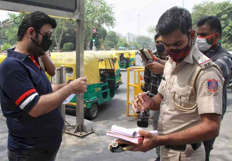 Delhi police issues over 2.5 lakh challans for Covid norms' violation