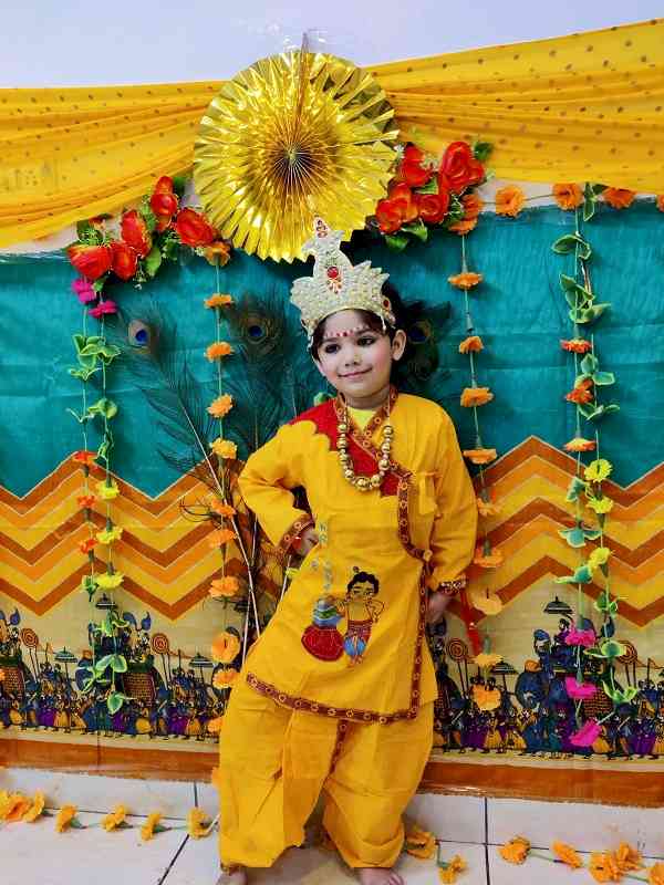 Janmashtami celebrations at DCM Presidency School, Elementary Campus   