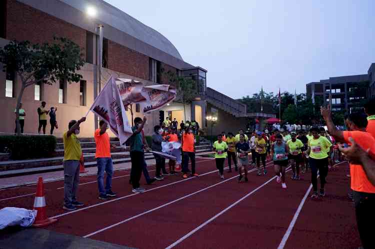 Hyderabad Runners Society organized Inaugural Edition of “Stadium Run” in association with The Gaudium