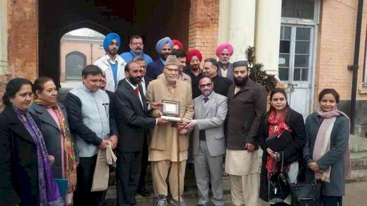 SCD Govt College, Ludhiana condole death of Pakistan Senator Hamza-a pre1947 Alumnus 