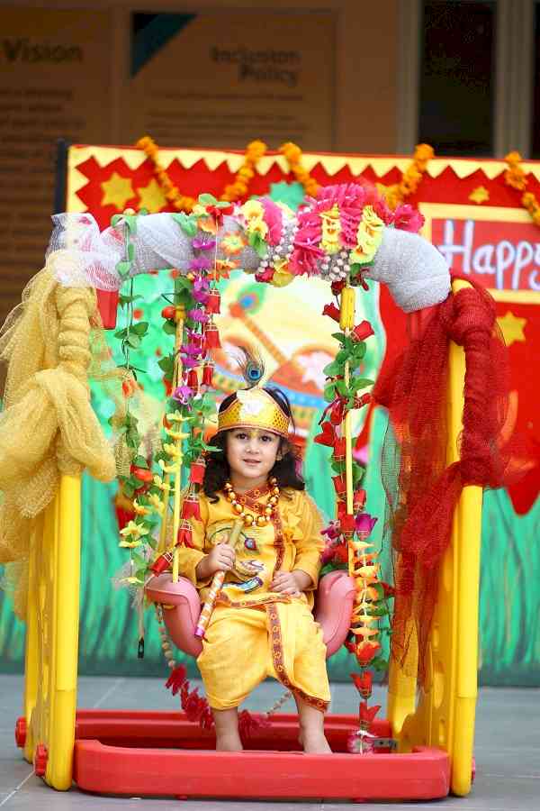 CT World School marks Janamashtmi