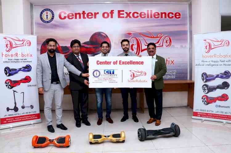 HoverRobotix inaugurates Centre of Excellence for Artificial Intelligence and Robotics at CT University