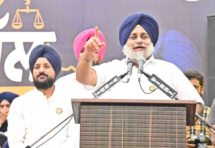 Next SAD- BSP govt to establish schools with strength of 5,000 students in each block: Sukhbir S Badal