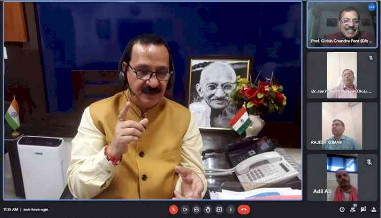 Positive Media will create New India: Prof. Sanjay Dwivedi