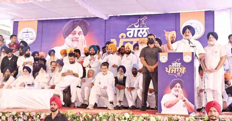 All pro- farmer forces collecting under banner of SAD: Sukhbir S Badal