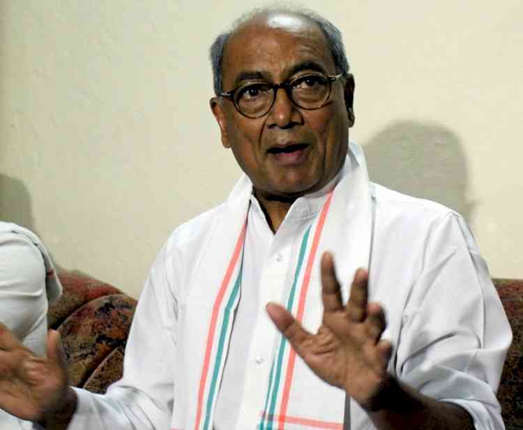 BJP 'unworthy' son of country, says Digvijaya Singh